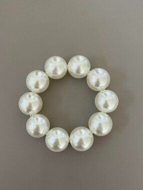 NEW Chunky Pearl Bracelet Beaded Bracelet Jewelry Faux Pearl Costume Jewelry